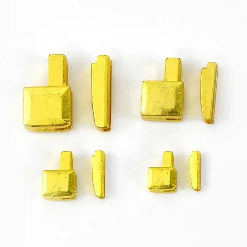 10/20/30Sets Meetee 3# 5# 8# 10# Zipper Stopper Slider Latch Retainer Insert Box Pin Open-End Zippers Bottom Socket Repair Kits