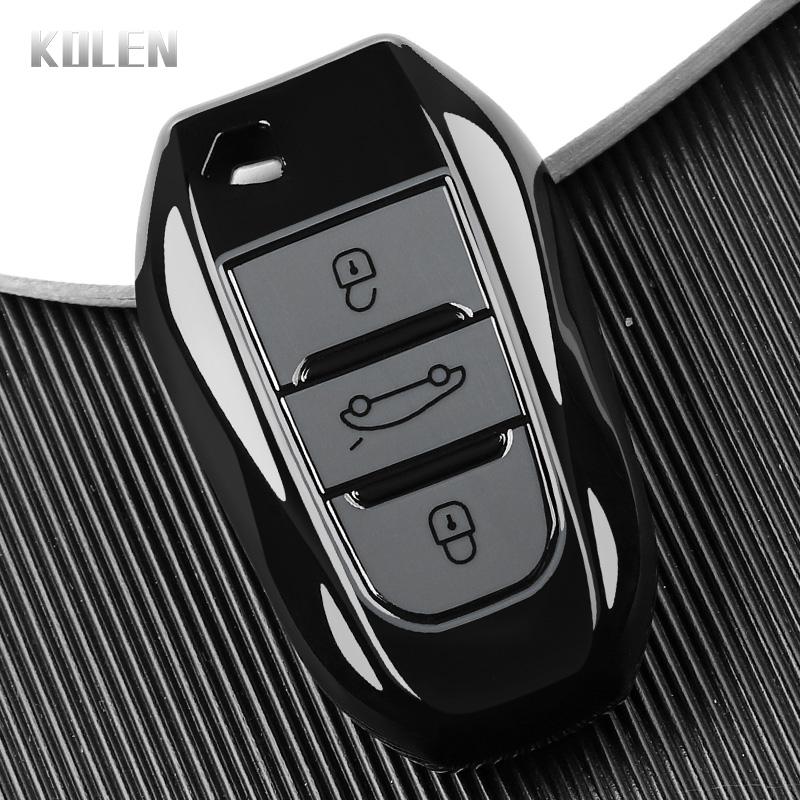 Новый ТПУ Чехол для Ключа Автомобиля Для Peugeot 2008 3008 4008 5008 308 408 508 Citroen C1 C2 C4 C6 C3-Xr Picasso Grand Ds3 Ds5 Защита