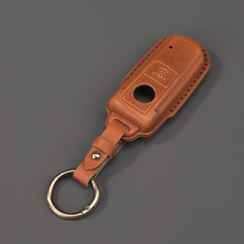 Индивидуальная кожаная крышка для ключа и брелок для Yamaha TMAX530/560 DX SX