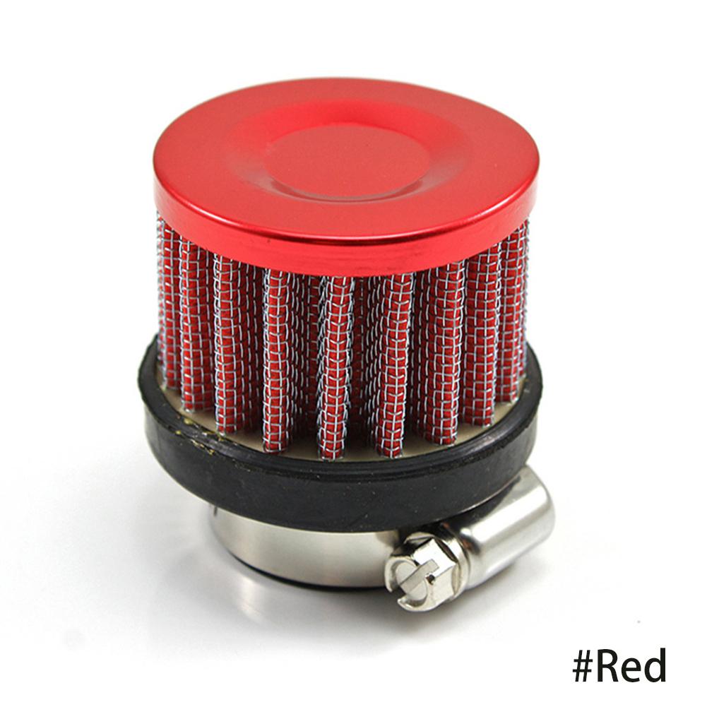 Автомобильные воздушные фильтры с универсальным интерфейсом 25 мм для мотоцикла, воздухозаборник холодного воздуха с высоким расходом, вентиляционная крышка картера, мини-сапун