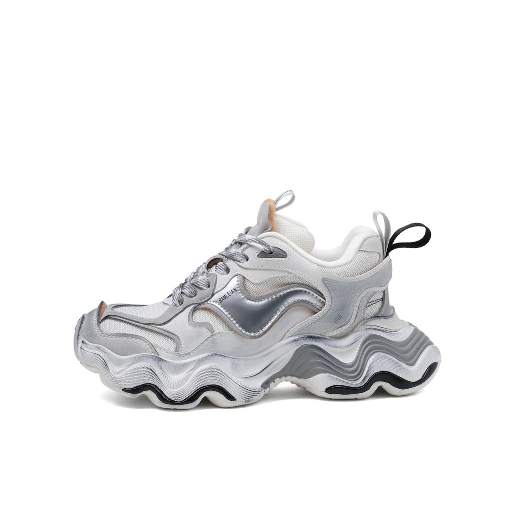 Туфли для папы на платформе с большой волной. 24 парные потертые грязные туфли. Удобные, повседневные и универсальные кроссовки. Мужские и женские одинаковые стили.