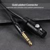 Twozoh XLR Female to Male TRS Jack TRS Balanced and XLR Microphone 20M 6.35mm (1/4") Cable, Quarter-Inch Cable, (Professional/Hifi)