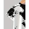 Модный костюм для мальчика с 3D-принтом, повседневный пуловер с коротким рукавом и шорты, толстовка, комплект из футболки и шорт для мальчика, идеальный для улицы
