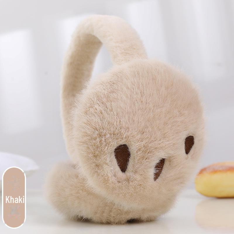 Couple's Winter Bear Paw Earmuffs - Men's and Women's Warm Antifreeze Ear Covers for Cold Weather.