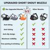 Short Snout Dogs Muzzle - Soft Silicone Breathable Bulldog Muzzle for Biting, Chewing, Licking 2025