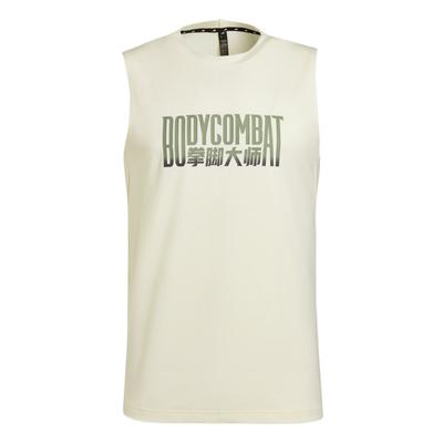 Мужская майка Les Mills Collaboration, быстросохнущая, удобная, цвет слоновой кости, KT6889