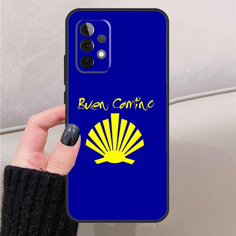 Camino de Santiago For Samsung Galaxy A55 A54 A34 A14 A16 A36 A56 A12 A32 A52 A13 A33 A53 A15 A35 A17 A57 Case