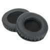 75MM Headphone Universal Ear Cushions Replacement Headset Foam Ear Pads Covers Black