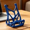 Держатель для мобильного телефона, 3D-печатная подставка для телефона в стиле скелета, Тонкое легкое декоративное украшение для стола, прикроватной тумбочки, гостиной, рабочего стола
