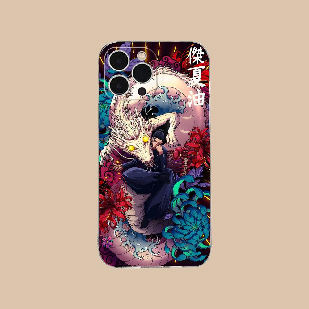 Чехол для телефона Jujutsu Kaisen Geto Suguru для iPhone 17 16 15 14 13 12 11 X XR XS Air Pro Max Plus Mini Прозрачный Цветной Чехол Cover