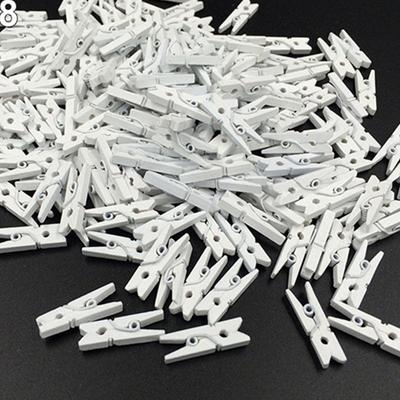 50 шт. Цветные деревянные прищепки, окрашенные однотонной краской, декоративные прищепки для фотографий, фото, DIY проектов