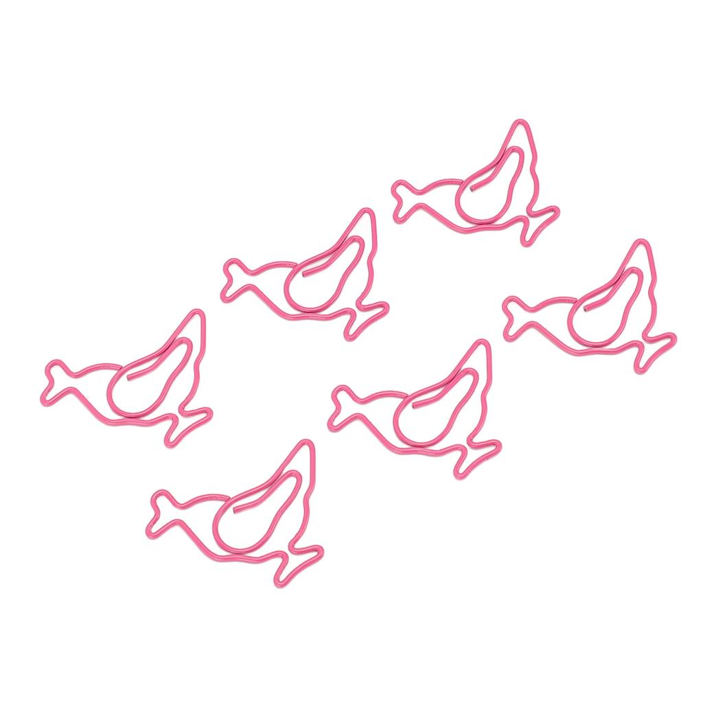 100 шт. скрепки для бумаг для цыплят, яркие цвета, скрепки для бумаг с животными, водонепроницаемые, нержавеющие, многоразовые, железная проволока Cu