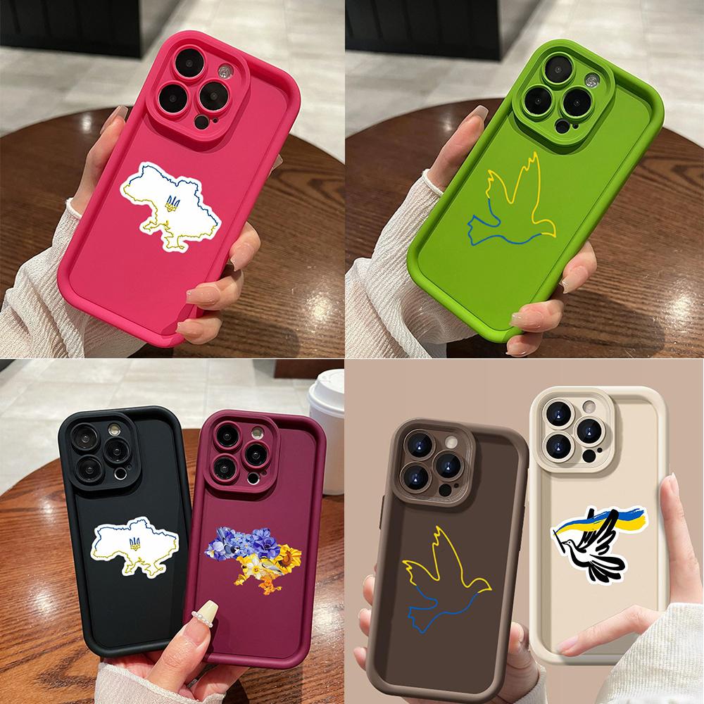 Мягкие чехлы для телефонов N99 Map dove design Angel Eyes для iPhone 16 15 14 13 11 Pro Max 8 7 6s Plus 12 mini XR XS Max SE, противоударный чехол
