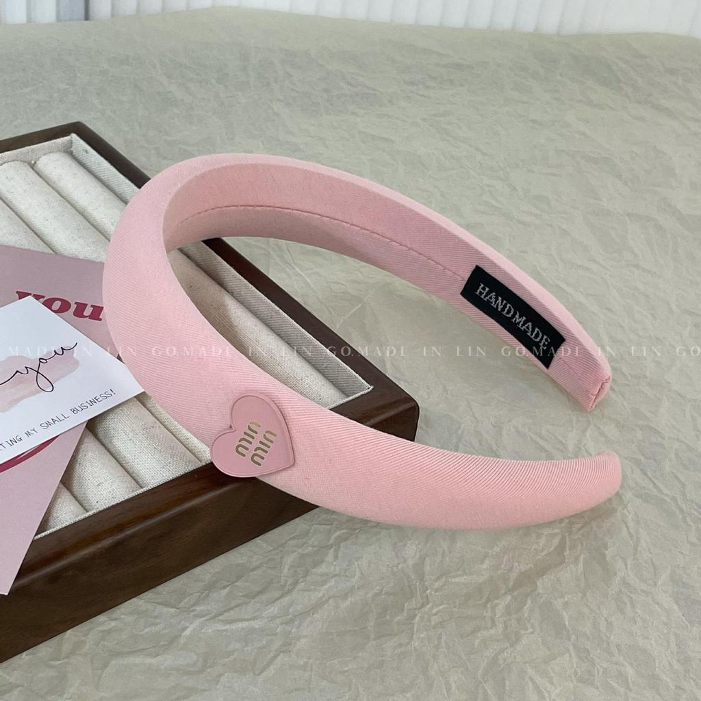 Повязка на голову вафельная конфетного цвета: Высокая тулья, Улучшенная губка для умывания лица, Широкий обруч для волос для ранней весны.