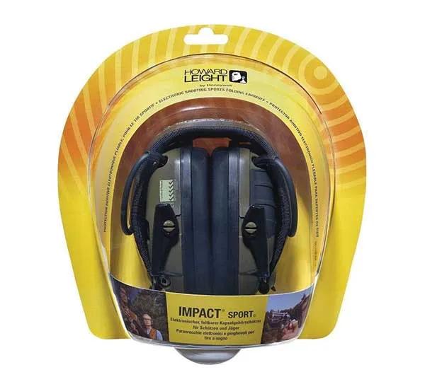 Howard Leight Impact Sport Active Headphones Green - original!