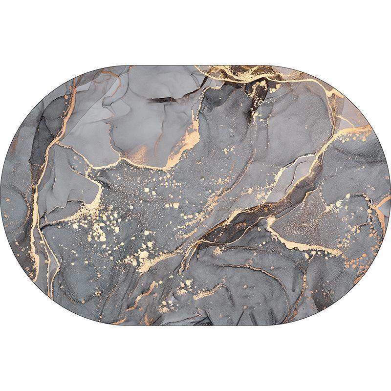 Коврик для пола Diatom Mud Light Luxury Air для ванной комнаты, противоскользящий коврик, мраморный абсорбирующий коврик для ванной комнаты