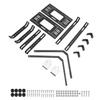 Bracket Case Rack Motorcycle Side Box Bracket  Fit Motorcycle Luggage Side Box Abrasion Proof Rugged Construction for Motorbike
