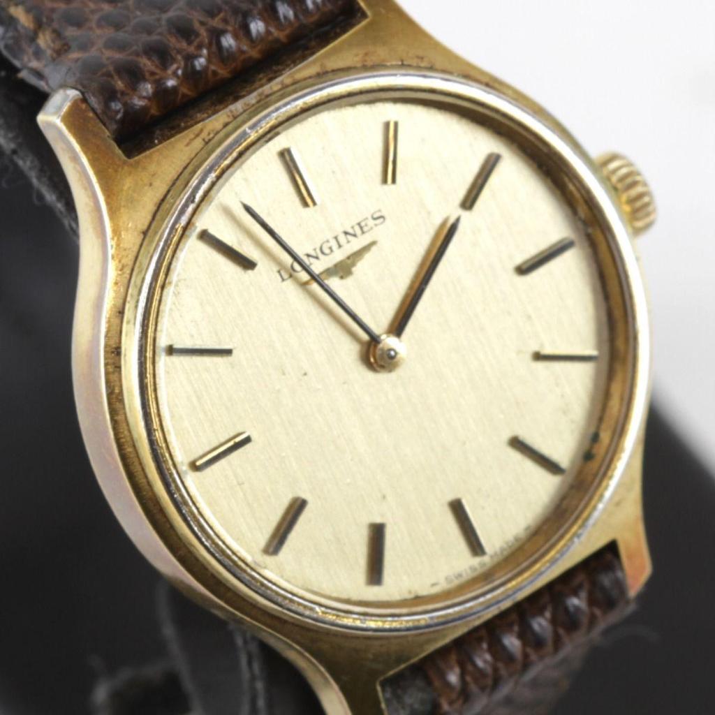 Б/У [Пересмотр цены] Хорошее качество "Б/У" LONGINES [Лонжин] Механические наручные часы из нержавеющей стали женские из нержавеющей стали золотые фирменные наручные часы