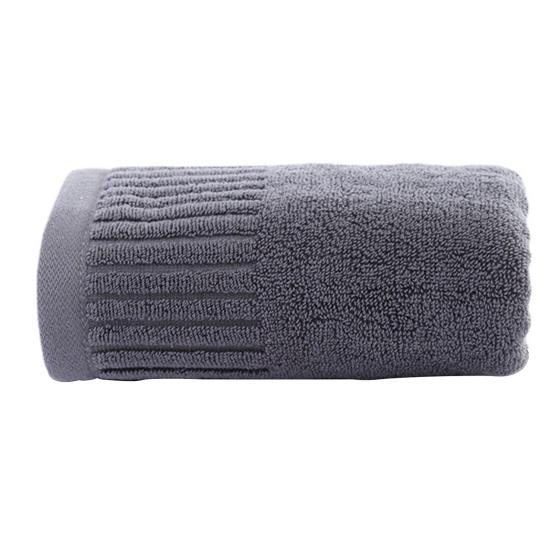 Хлопковое полотенце для лица Изысканный дизайн краев Удобное на ощупь мягкое впитывающее безворсовое моющееся полотенце для лица