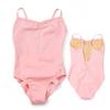 Womens Ballet Leotard With High Cut Leg Cotton Dancewear Adult Training Performance