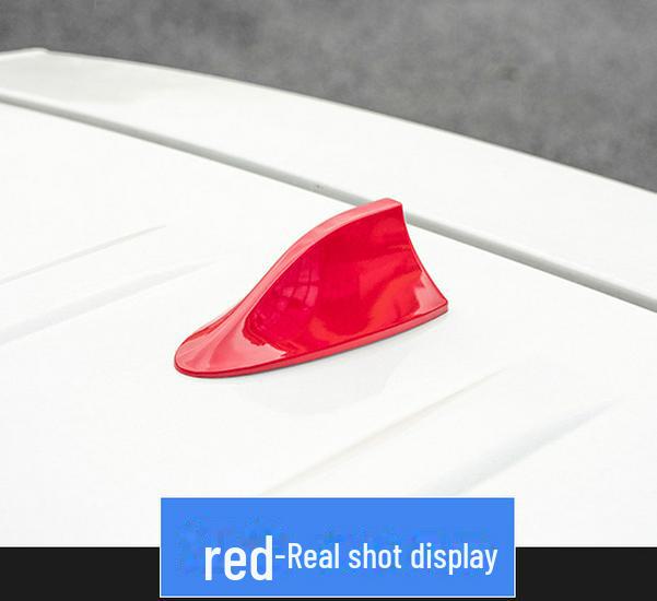 Антенна «Акулий плавник», украшение на крышу автомобиля, сигнальная радиоантенна, цветная дуга.