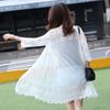 Women's Sun Protection Casual Lace Loose Clothing Summer Cardigan Blouse Shirt Tops Covers