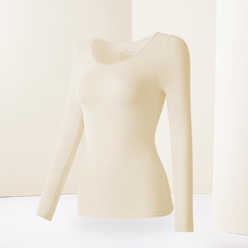 Женский ультратонкий, приятный к коже, утягивающий базовый слой для осени/зимы: Высокая эластичность, Большой размер