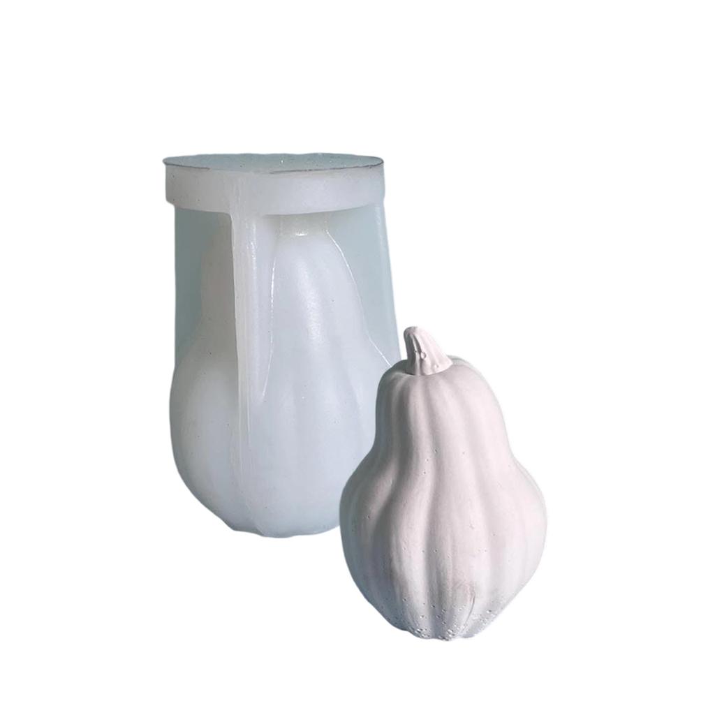 Pumpkin Candle Crafting Mold Silicone Mould for Unique Handmade Crafts Epoxy Resin Desktop Decoration Making Mold