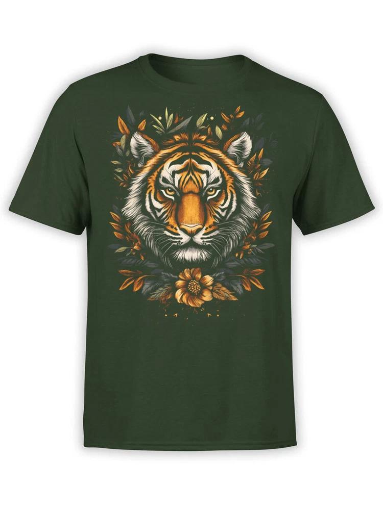 Fantucci Tiger TShirt Collection Wild Majesty Tiger TShirt Unisex