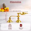 Spillbox Brass Karpoor | Kapoor Diya Deepam Burner Karpuram Arati | Aarti | Arthi | Arti | Arathi
