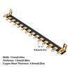 1Pcs G10 FR4 Bakelite Audio Tag Strip Board 3-16Pins HiFi DIY Solder Strip  Wiring Solder Board