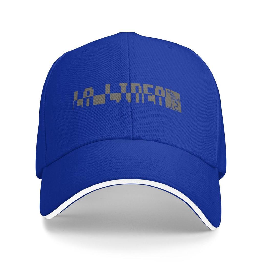 Бейсболки La Linea Серые с Графикой Женские Мужские Спортивные Весенние Кепки