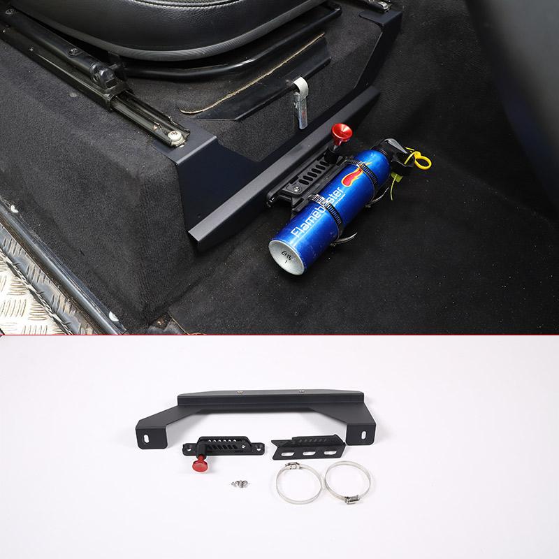 For Land Rover Defender 90 110 130 2004-2019 Car Seat Umbrella Storage Tool Box Stowing Tidying Extinguisher Bracket jvhn2