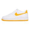 Детские кроссовки Air Force 1 GS White University Gold FV5948-109