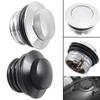 Pop-up Motorcycle Tank Cap Silver Petrol Tank Cover Durable Fuel Tank Cap for Harley Motorbike