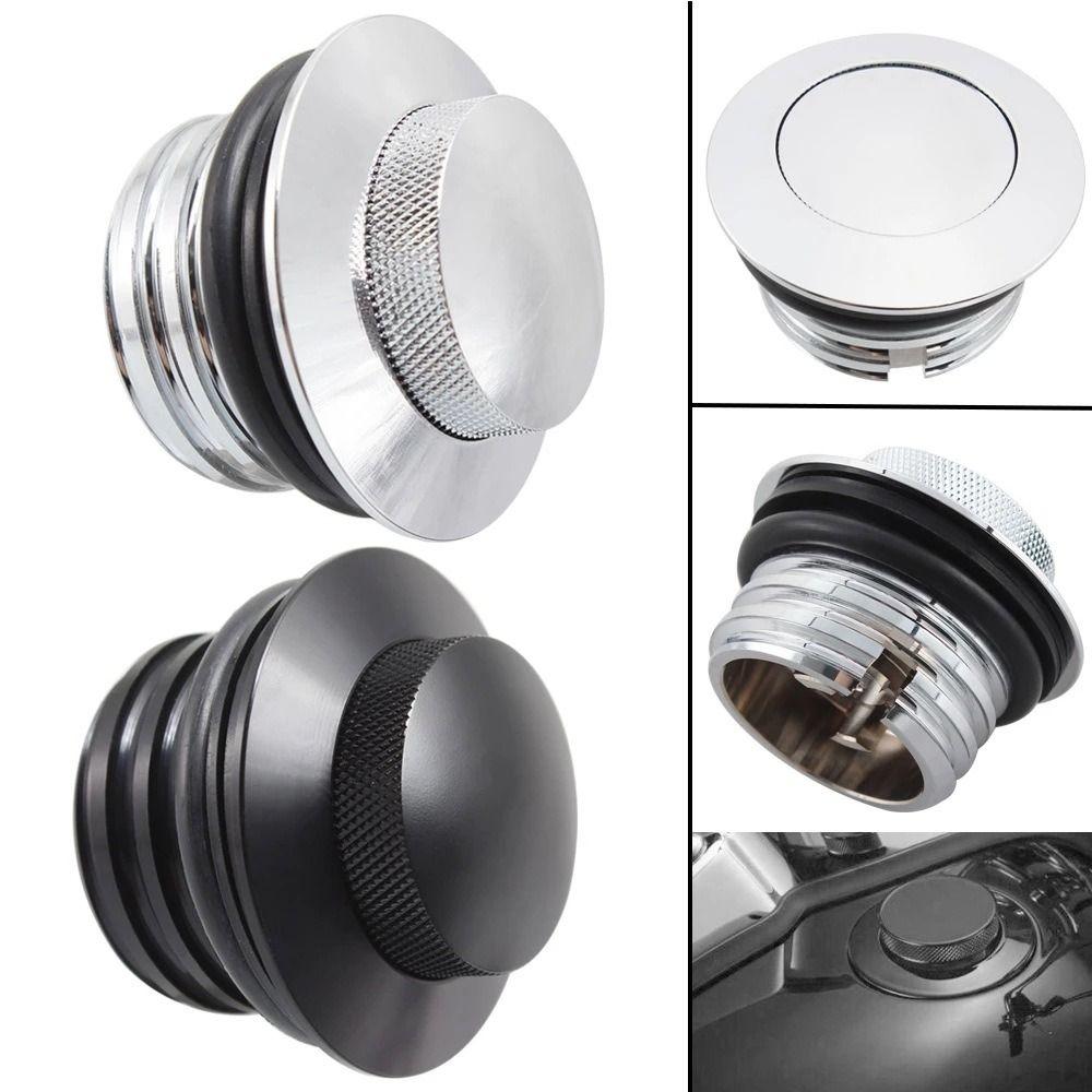 Крышка топливного бака мотоцикла, серебристая, прочная крышка топливного бака для мотоцикла Harley