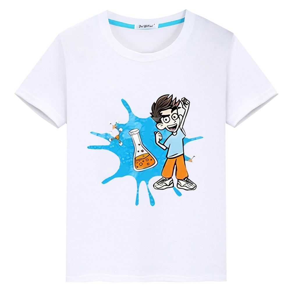 Футболка из 100% хлопка Vlad A4, топы для мальчиков, футболки с аниме y2k, цельный Kawaii Merch A4, короткая футболка с принтом Pride, детская одежда для девочек