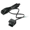 Mini Switch 12V ATV Winch Thumb Switch Handlebar Control Line Kit ATV Accessory Handlebar Control Kit