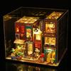 CPOWACE DIY Dollhouse Scarborough Handmade Kit Миниатюрная коллекция для начинающих Акриловый футляр в комплекте (ES009)