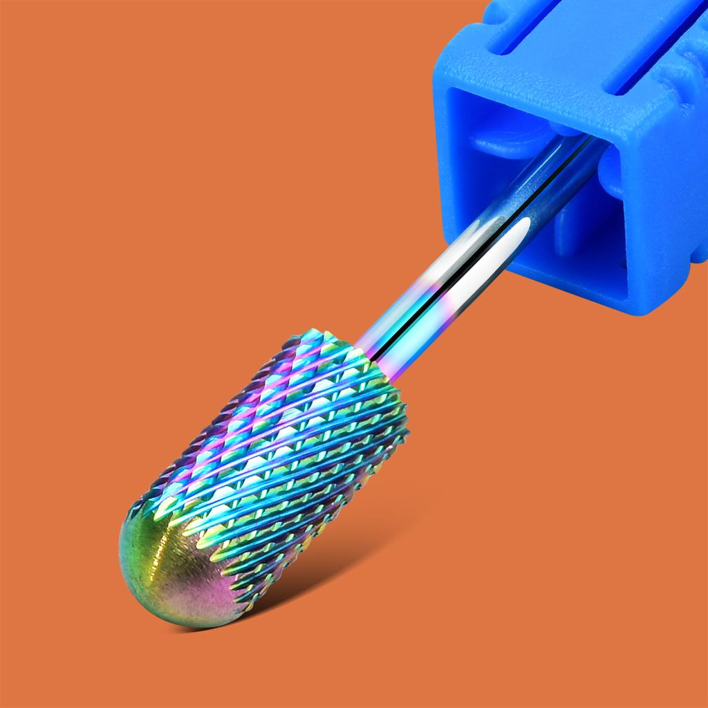 Твердосплавные вольфрамовые насадки для ногтей, фрезы, электрические сверла для ногтей, инструменты для очистки кутикулы для педикюра, маникюрные буферы, дрель