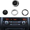 AUTO AC Rotation Knob Button Cover 61319393931 For BMW X5 2014-18 X6 2014-2019