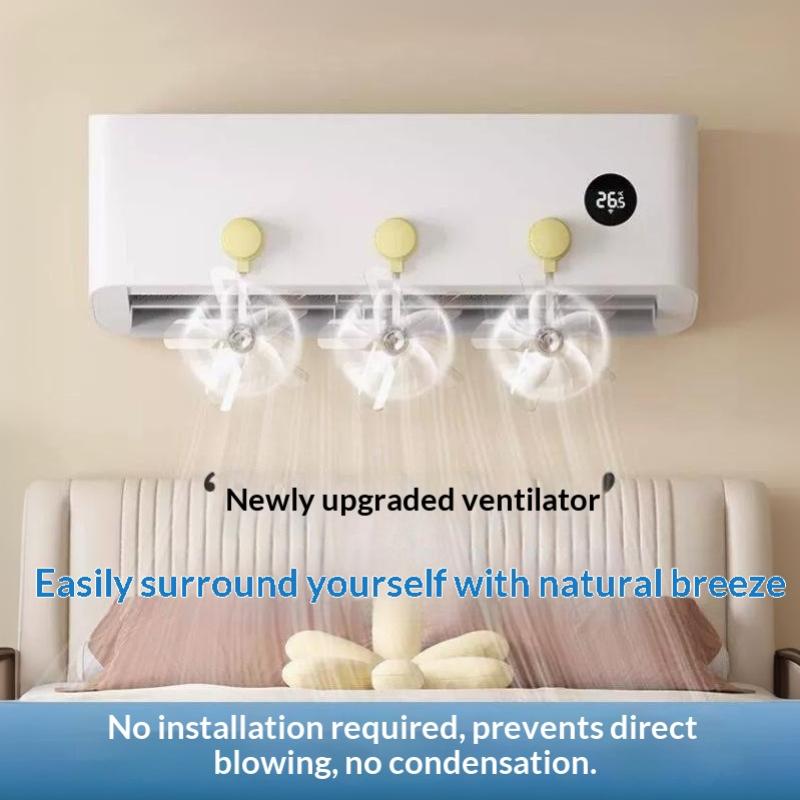 3-Piece AC Wind Guide Cover Настенный Бесшумный Дефлектор Ветра от Прямого Потока для Беременных