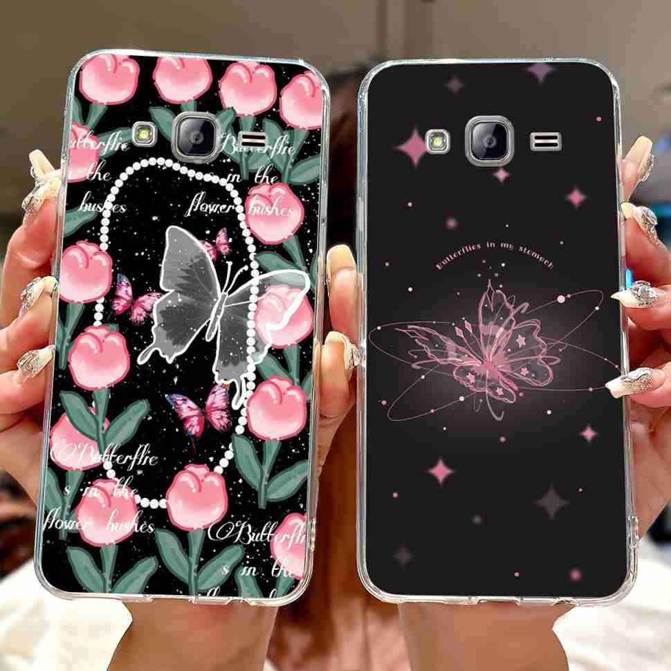 Чехол для Samsung Galaxy J5 Роскошный Расписной Чехол Мягкий Тонкий Чехол для Телефона Для Samsung J 5 J5 J500Y J500M 2015 Задняя Крышка