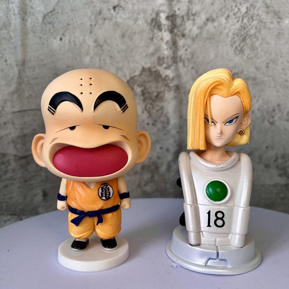 Аниме Dragon Ball Z Фигурка Андроид 18 28 см / 11,02 дюйма VF Статуэтка ПВХ Фигурки Действия Коллекционная Модель Игрушки Подарки