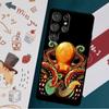 Чехол для телефона «Осьминог» для Samsung Galaxy S23 S21 S22 Ultra S8 S9 S10 Note 10 Plus S20 FE, чехол Funda
