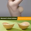 Women Silicone Chest Pad Sweat-proof Anti-slip Invisible Thickened Breast Support Sticky Pasties Nipple Covers Strapless Adhesive Bra