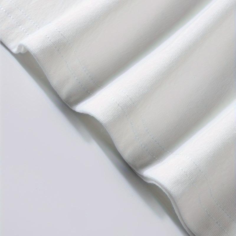 Men's Polyester Short Sleeve T-Shirt, Quick-Dry Breathable & Lightweight, Perfect for Daily Commute & Casual Wear