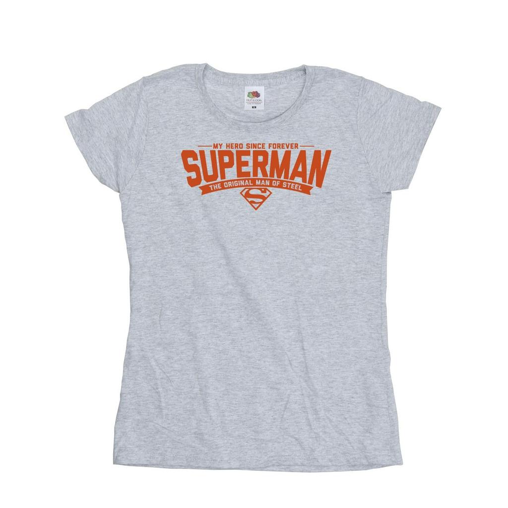 DC Comics Womens/Ladies Superman Hero Dad Cotton T-Shirt