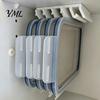 Wall Mounted Lid Holder for Cabinet 5-Slot Organizer, Space Saving Vertical Hanging Storage Rack, 3D Universal Rack Round And Square Lids Print Resin