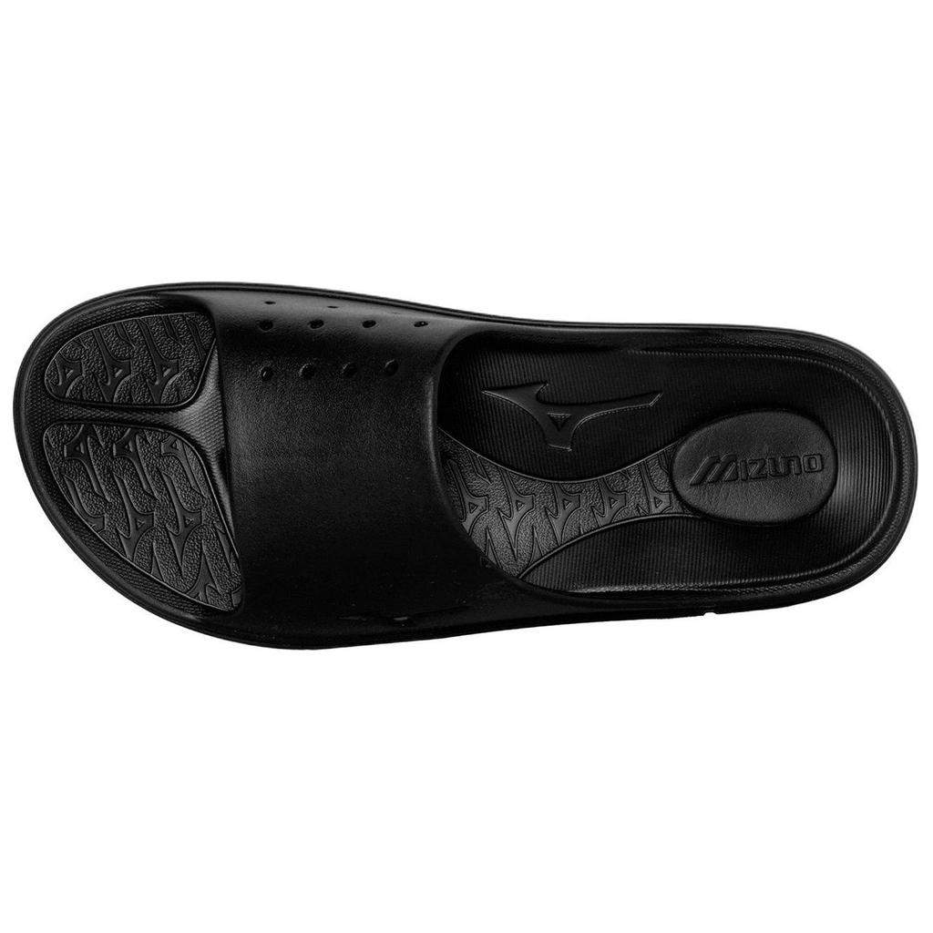Mizuno Нескользящие Износостойкие Нескользящие Износостойкие Шлепанцы-Слайдеры Унисекс Черный D1GE250101